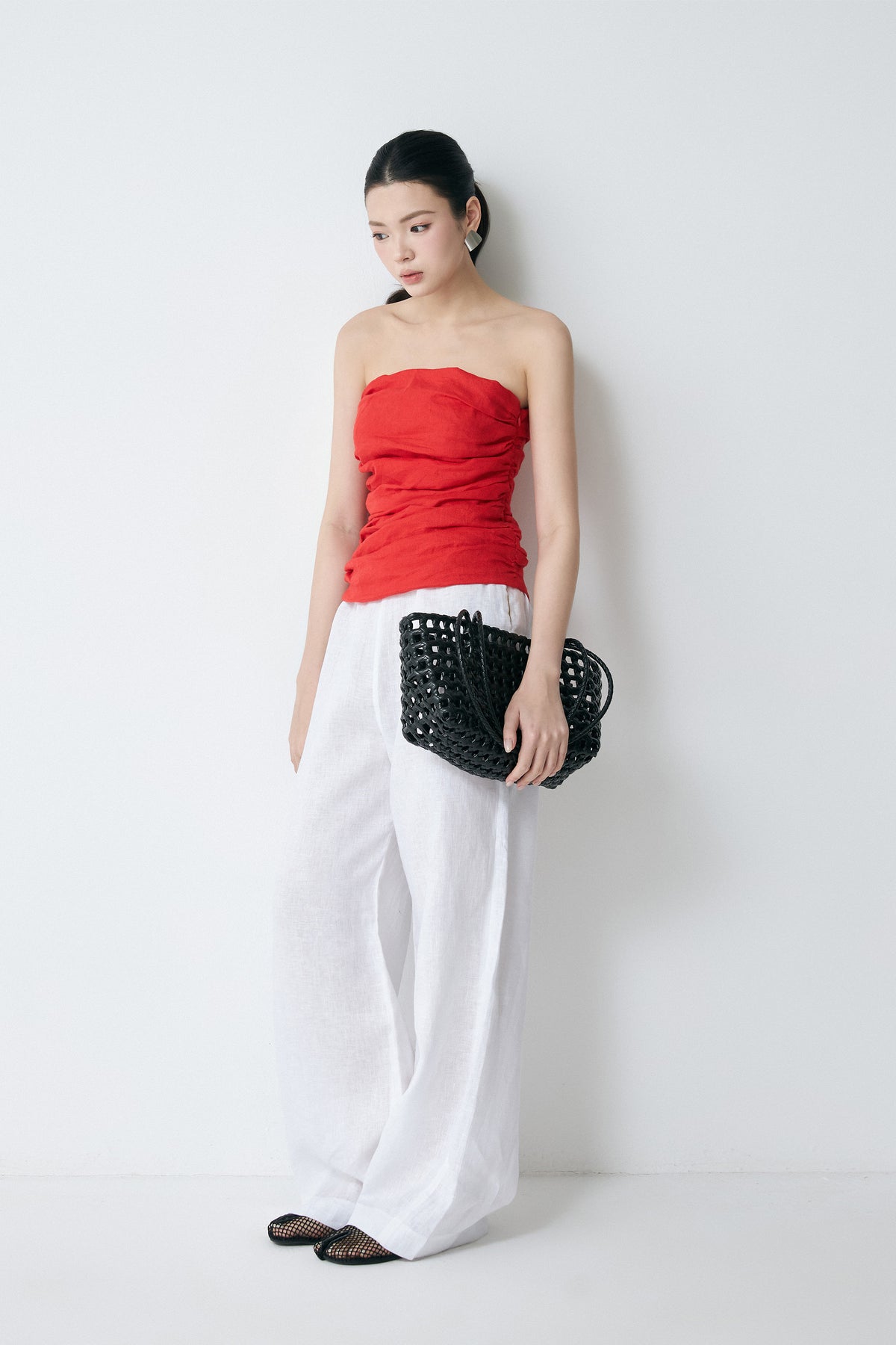 Drape Tube Top