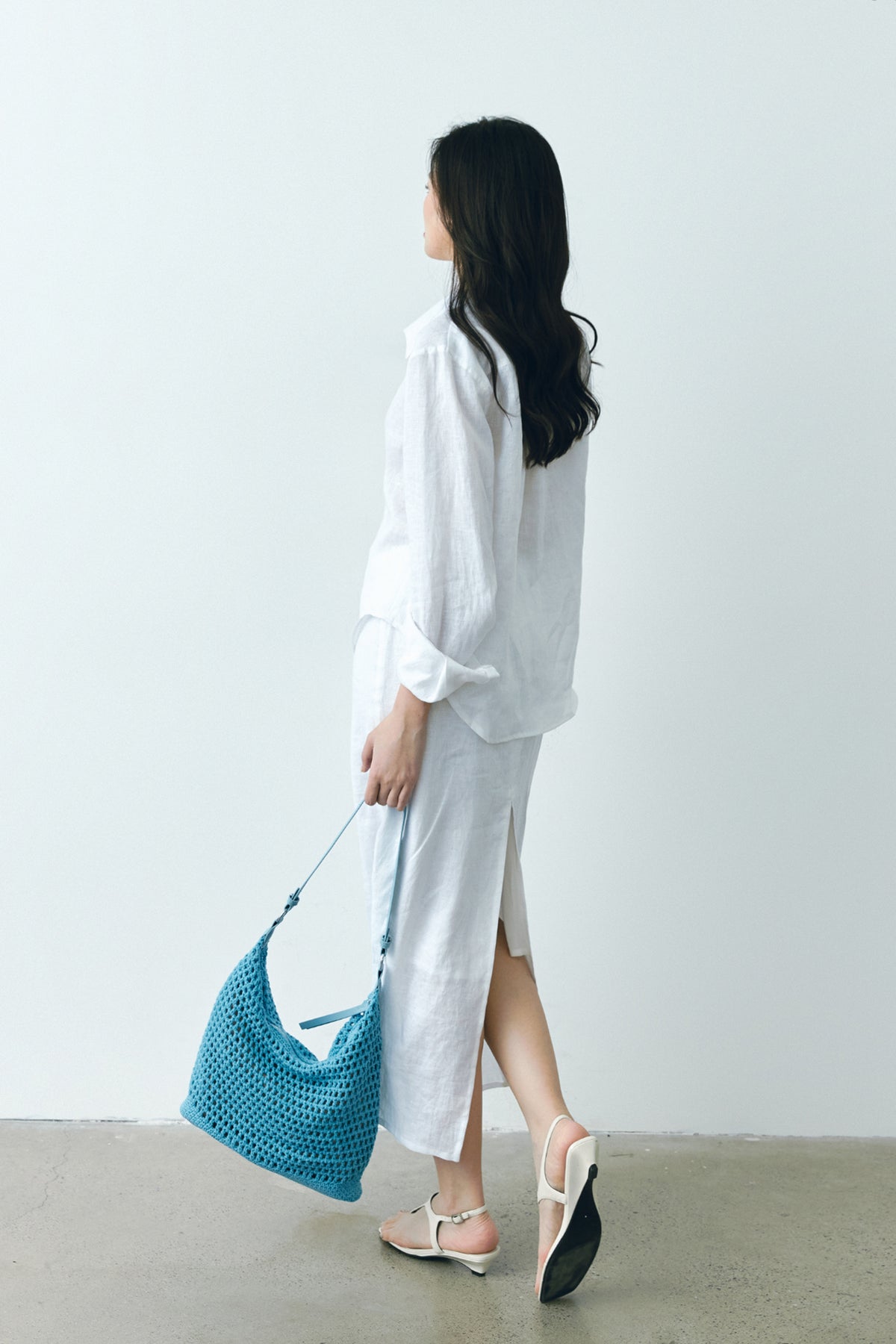 Linen Long Skirt