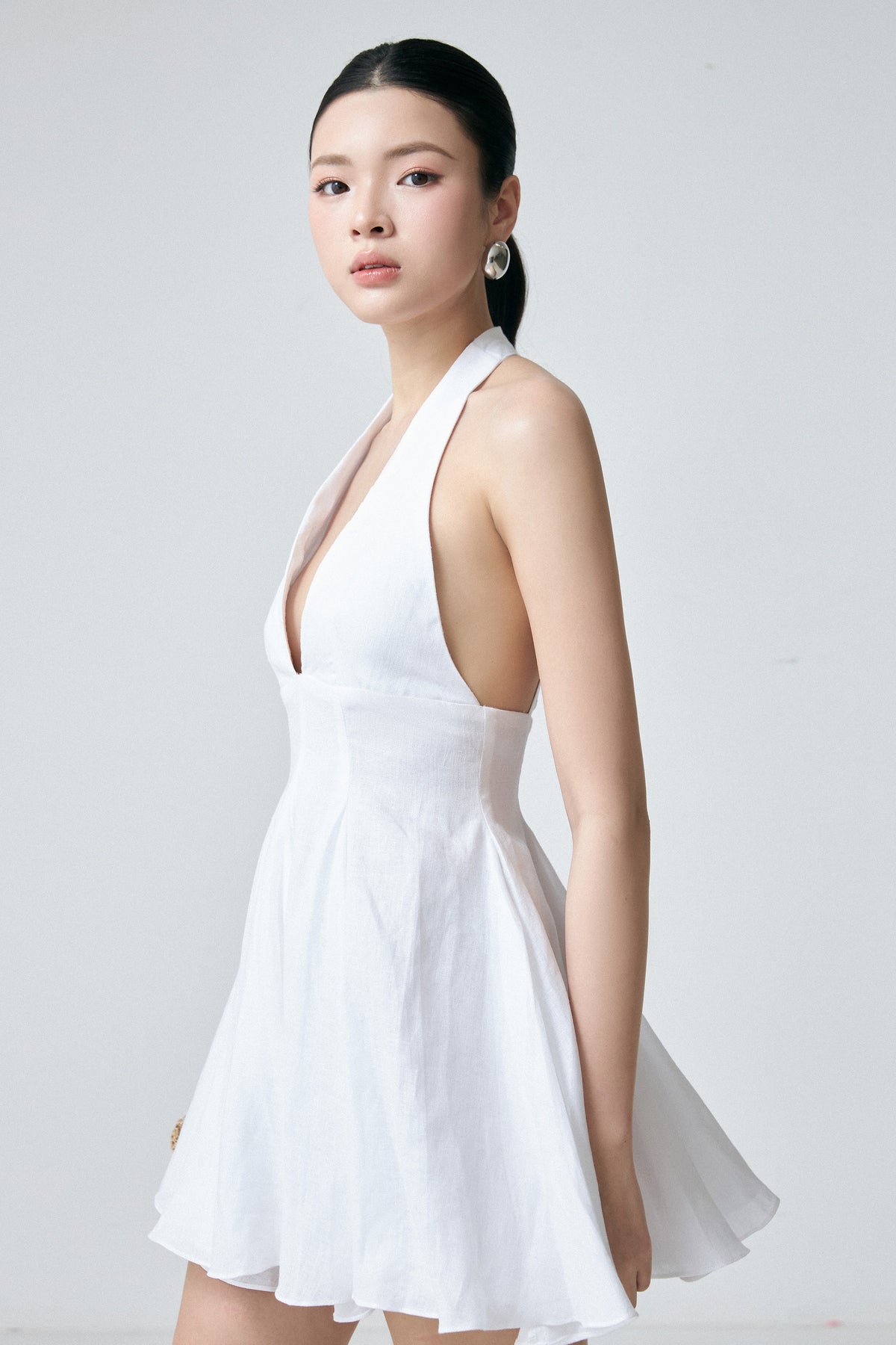 Aura Halter Mini Dress